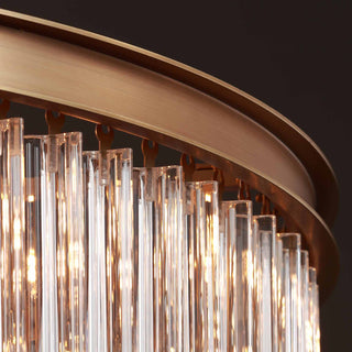 Moorizon Marais Round Chandelier Large – Large statement chandelier with layered glass design