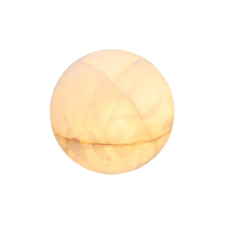 Moorizon Calista wall sconce, Medium — illuminated detail close-up
