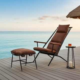 Moorizon Fisherman’s Rest headrest pillow — matching lumbar/neck cushion for lounge chair