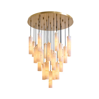 Pluvia Alabaster Cascade Chandelier