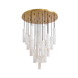 Pluvia Alabaster Cascade Chandelier