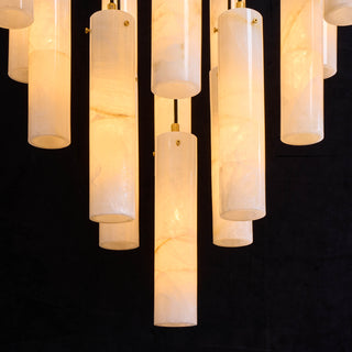 Pluvia Alabaster Cascade Chandelier