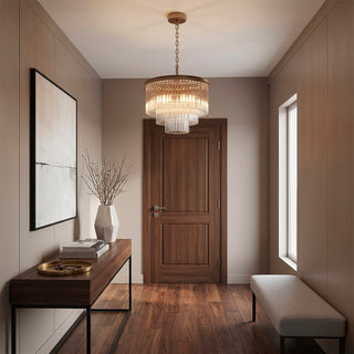 Marais Round Crystal Chandelier