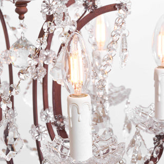 Rustline 5-Light Crystal Chandelier