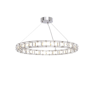 Aura Orbital Halo LED Chandelier
