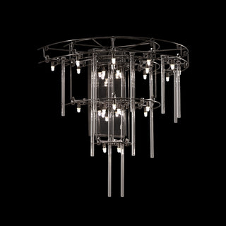 Moorizon Stardust wall sconce — crystal drops with tiered rods, product view on dark background