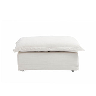 Moorizon Basic American fabric sofa ottoman, contemporary footstool for sofa set