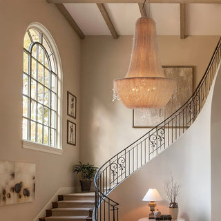 Cascade Beaded Chandelier