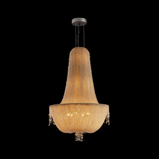 Cascade Beaded Chandelier