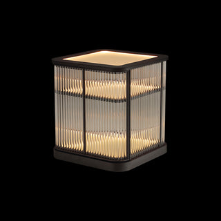 Moorizon Gatsby LED bar cabinet light, Square — product view showing layered diffusers