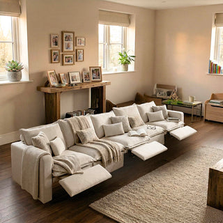 Harmony Hug Modular Power Recliner Fabric Sofa