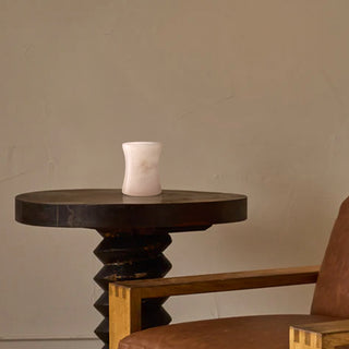 Moorizon Natural Stone Candleholder – Sculptural decorative candle holder made from solid stone