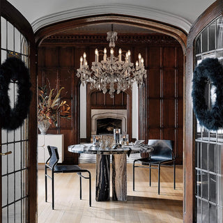 Rustline Medium Crystal Chandelier