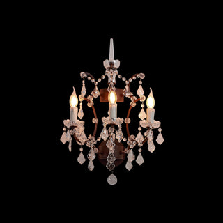 Rustline Crystal Wall Sconce