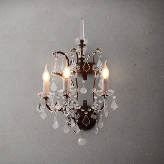 Rustline Crystal Wall Sconce