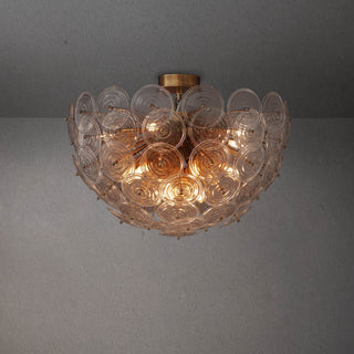 Wavora Crystal Flush Mount